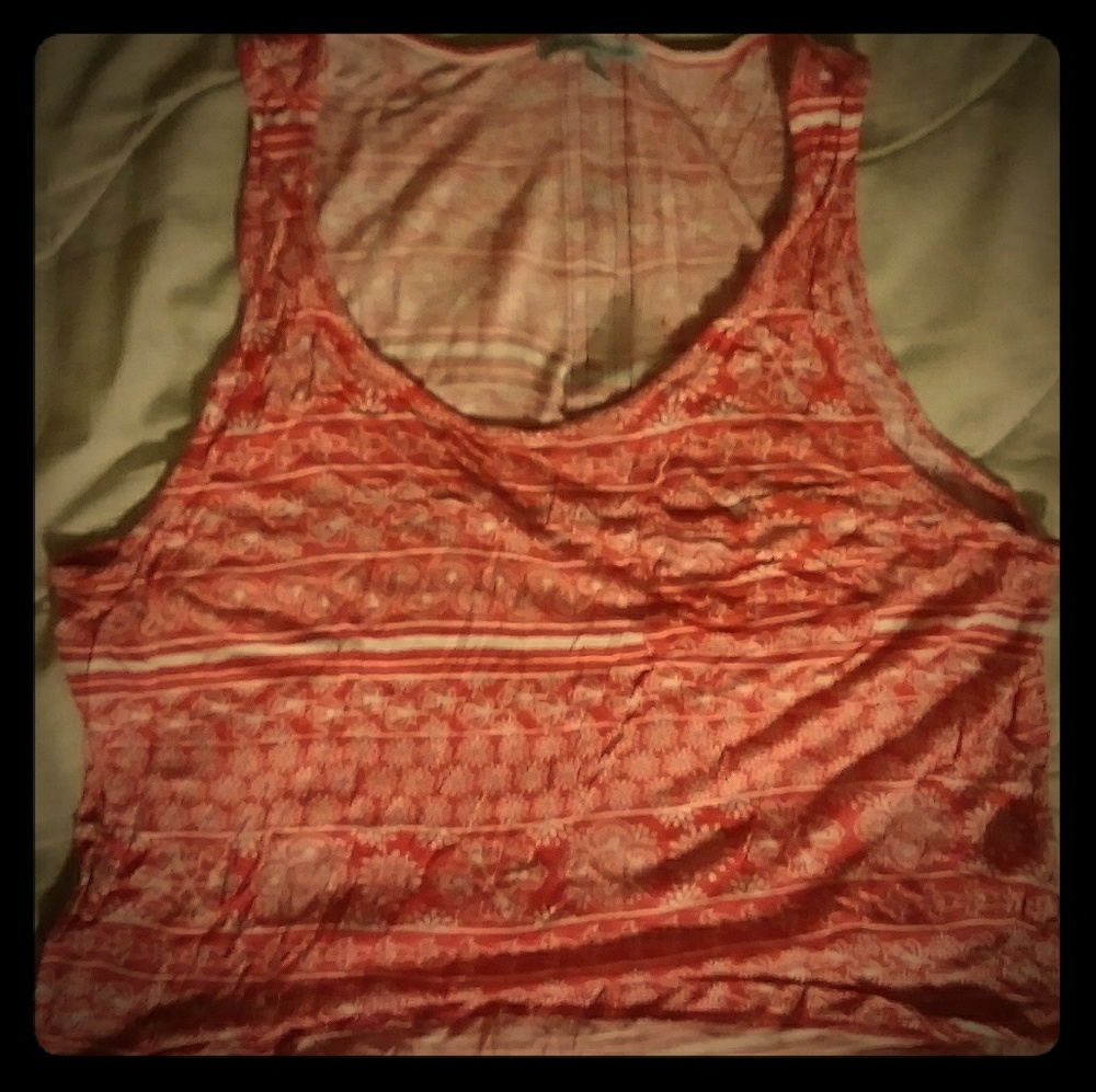 Charlotte Russe Crop Top | Zips in Back